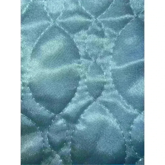 Oscar de la Renta  quilted  Jacket NWT SZ L Button Down Avant Garde Elegant - Picture 8 of 9